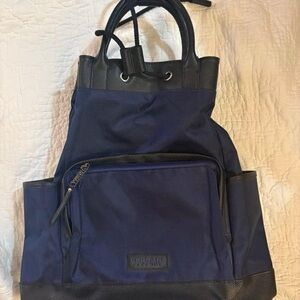 Vera Bradley Blue Backpack Durable and Minimalist